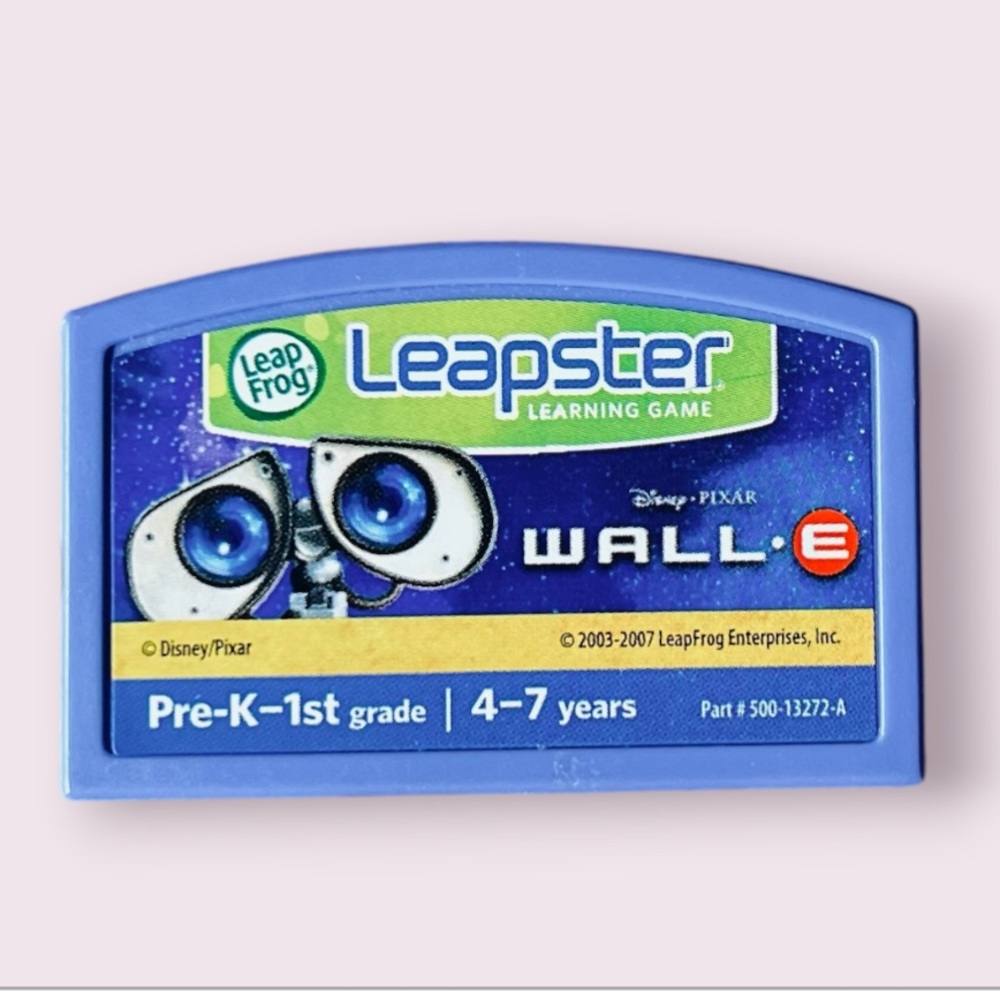 LeapFrog Leapster Disney Pixar WALL·E Learning Game Math & Logic Skills 4-7 Yrs